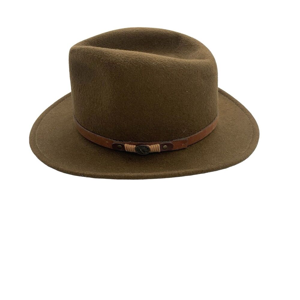 Resistol Hat Cowboy Prairie Western Wool Leather Small